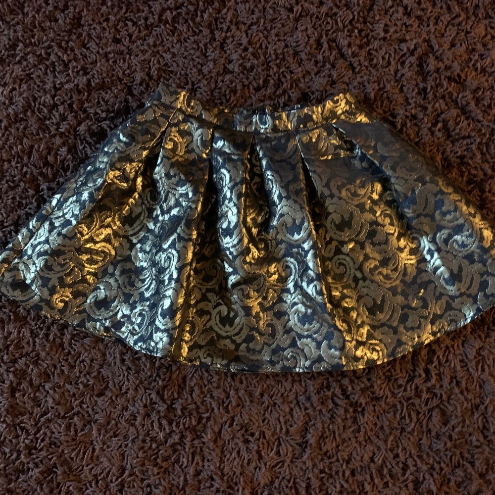 Macy's Metallic skirt